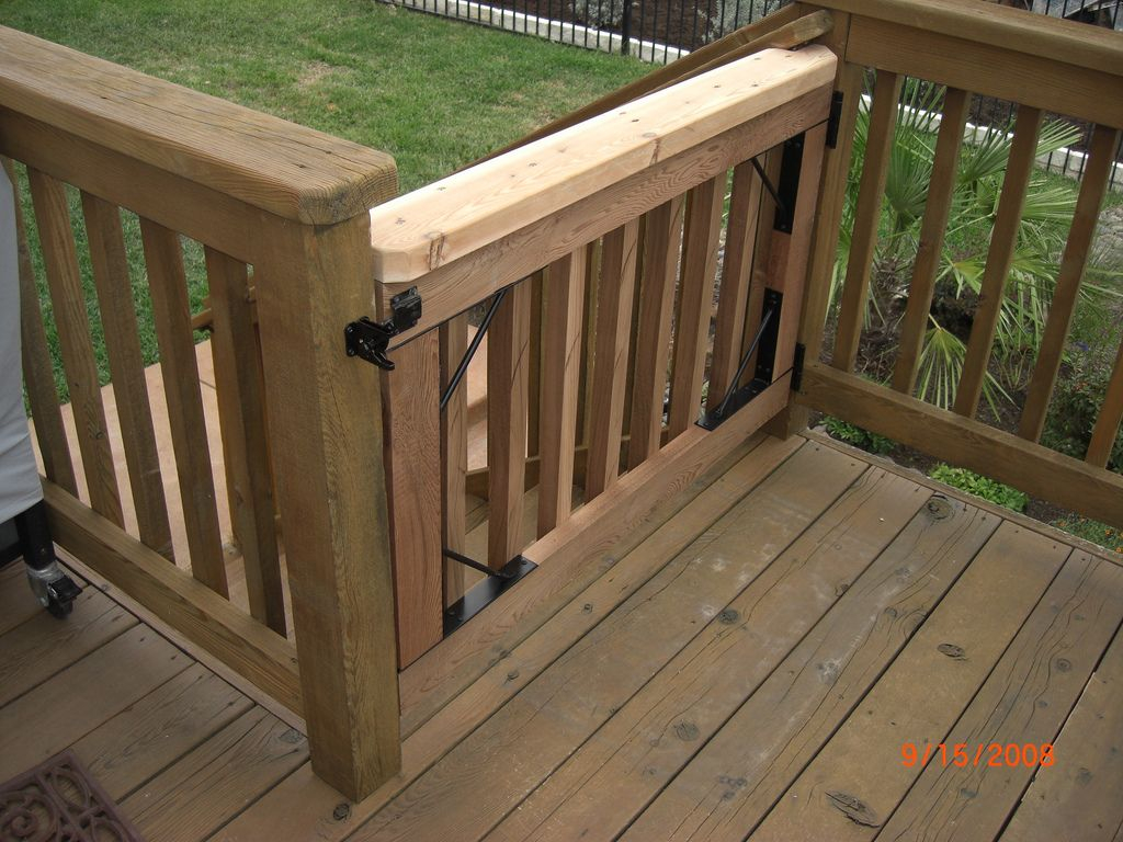 Deck Gate 3 In 2019 Jardineria Deck Gate Building A Deck with regard to proportions 1024 X 768