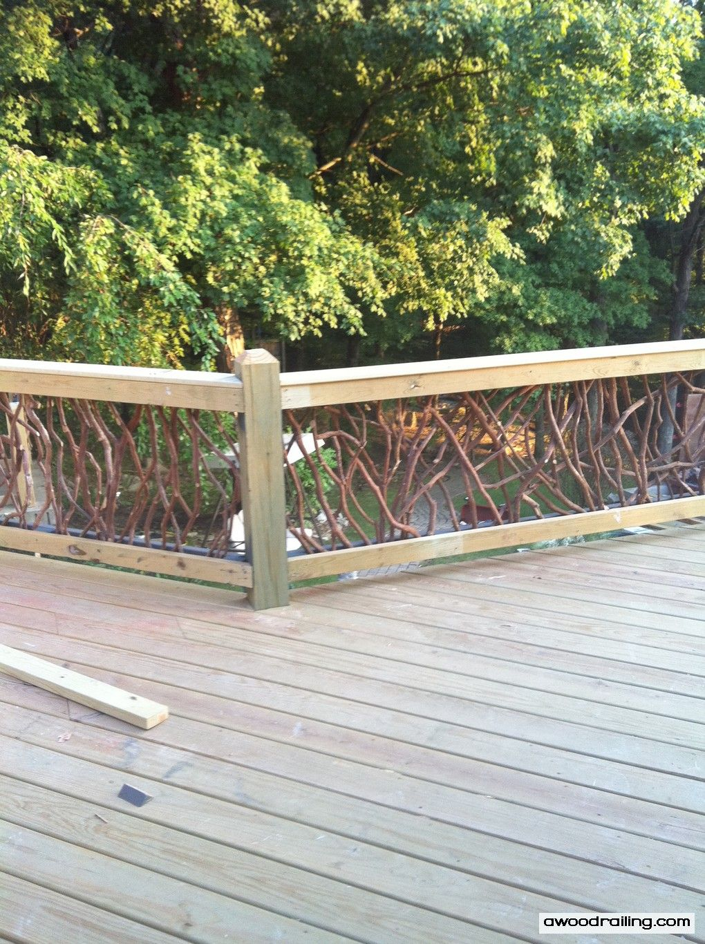 Deck Idea Porch Railing Rustic Wood Handrails For Your Home with size 1020 X 1366