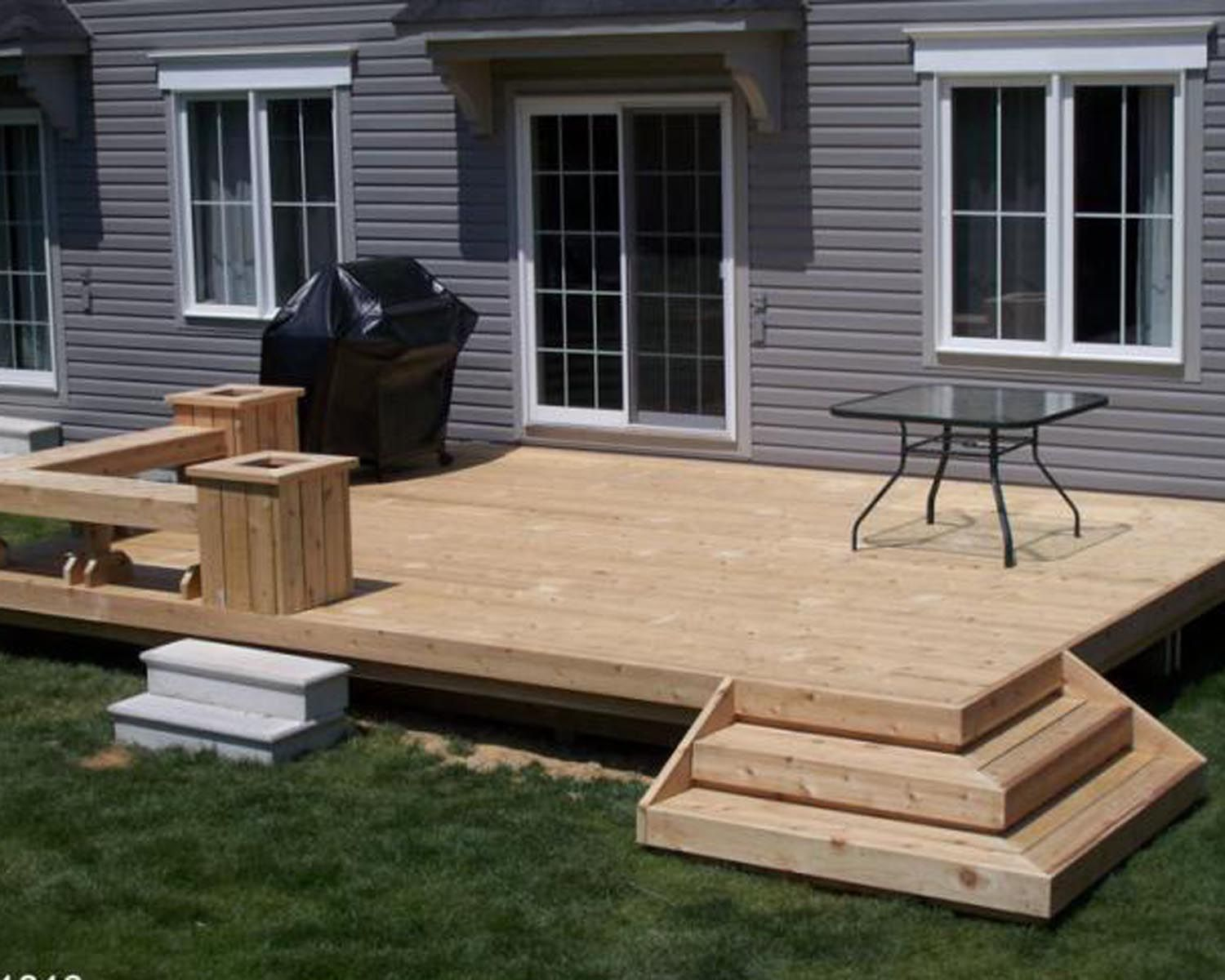 Deck Ideas Be More When Deck Building Simple But Functional with regard to size 1500 X 1200