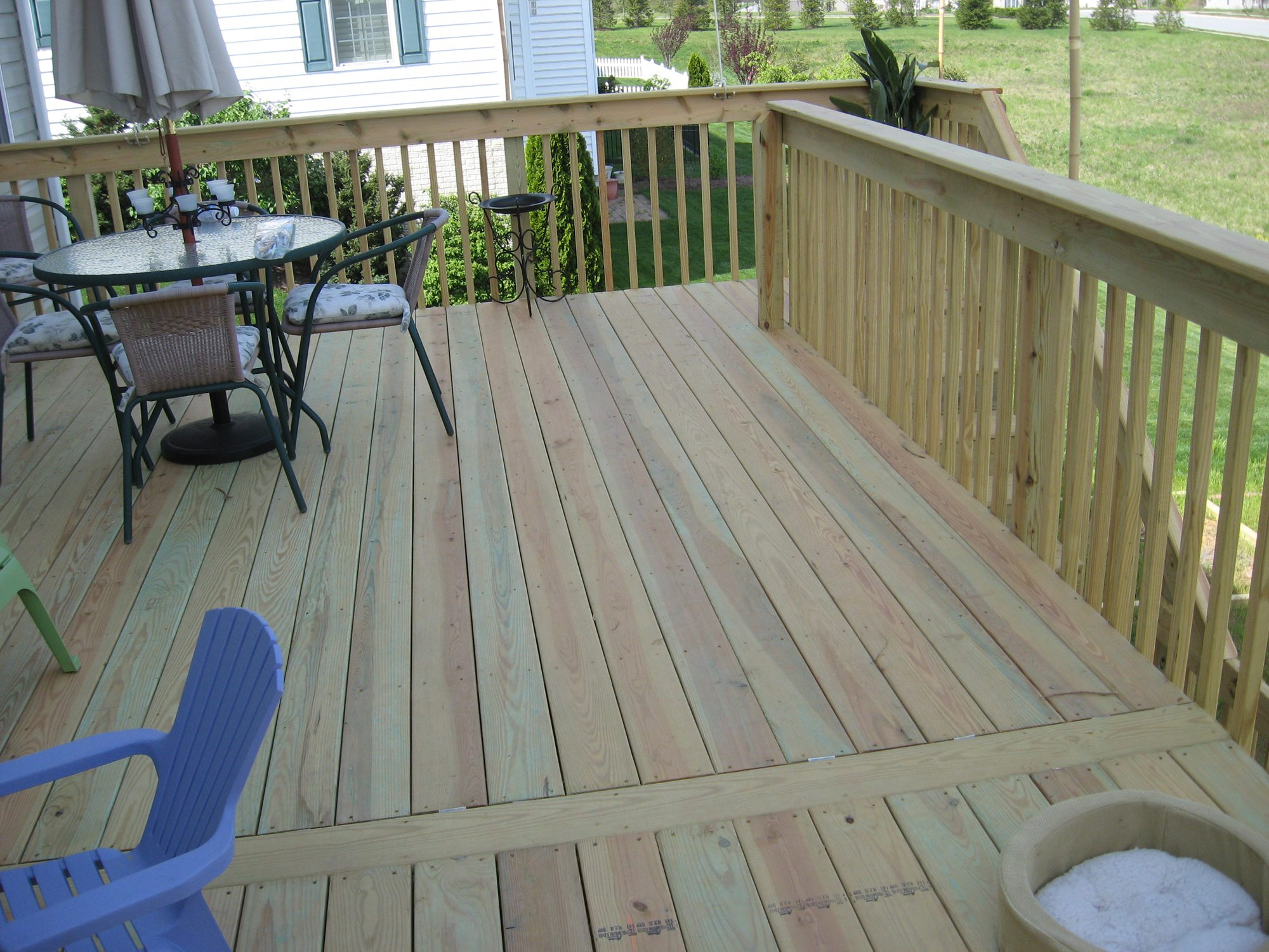 Deck Keep Your Deck Protected With Pressure Treated Decking inside measurements 2000 X 1500