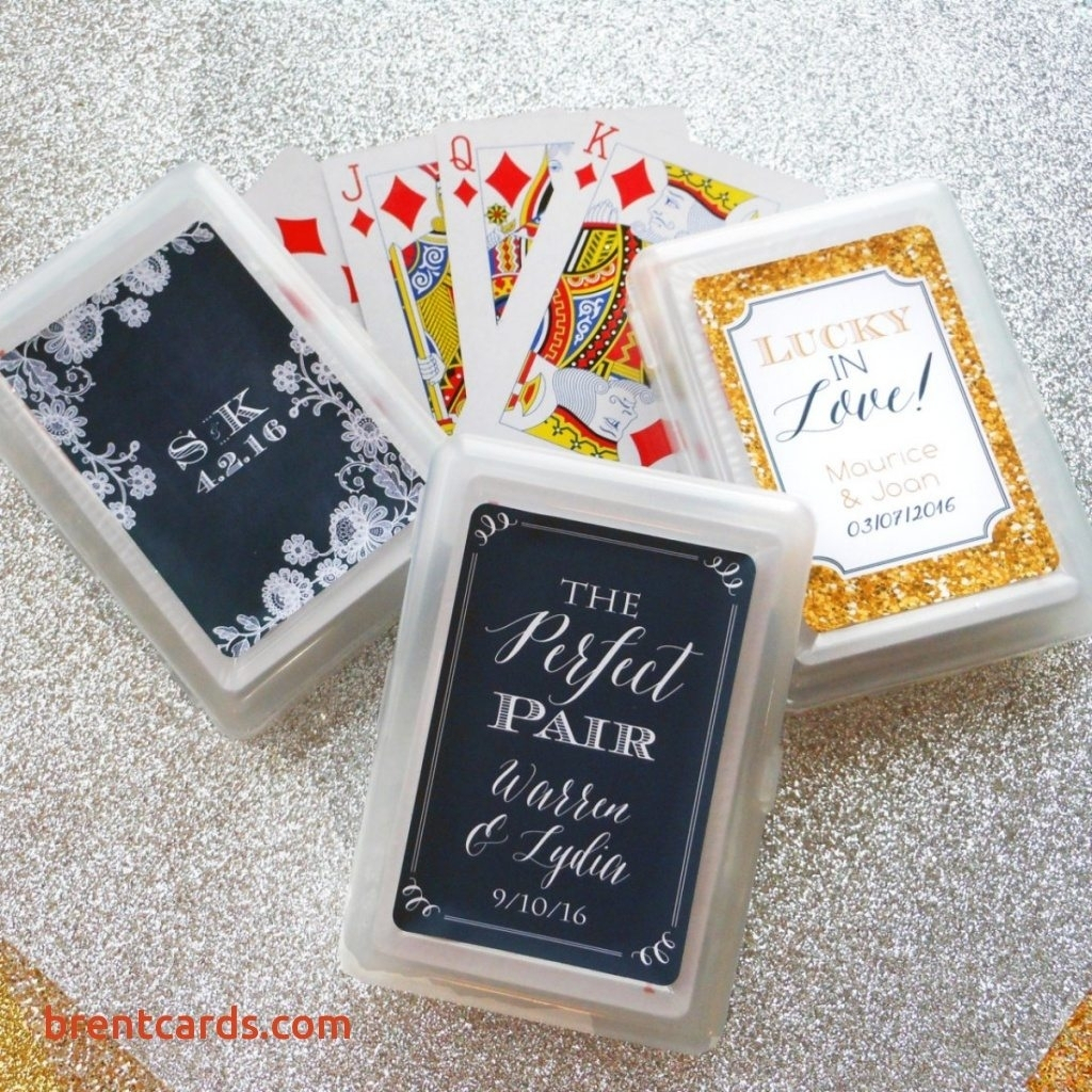 Deck Of Card Wedding Favors Wedding Favor Deck Of Cards Set Of 10 with dimensions 1024 X 1024