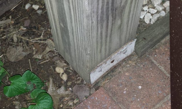 Deck Posts Set In Concrete Or Use Anchors Home Improvement pertaining to sizing 1811 X 3220