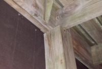 Deck Posts Set In Concrete Or Use Anchors Home Improvement with regard to sizing 2322 X 4128