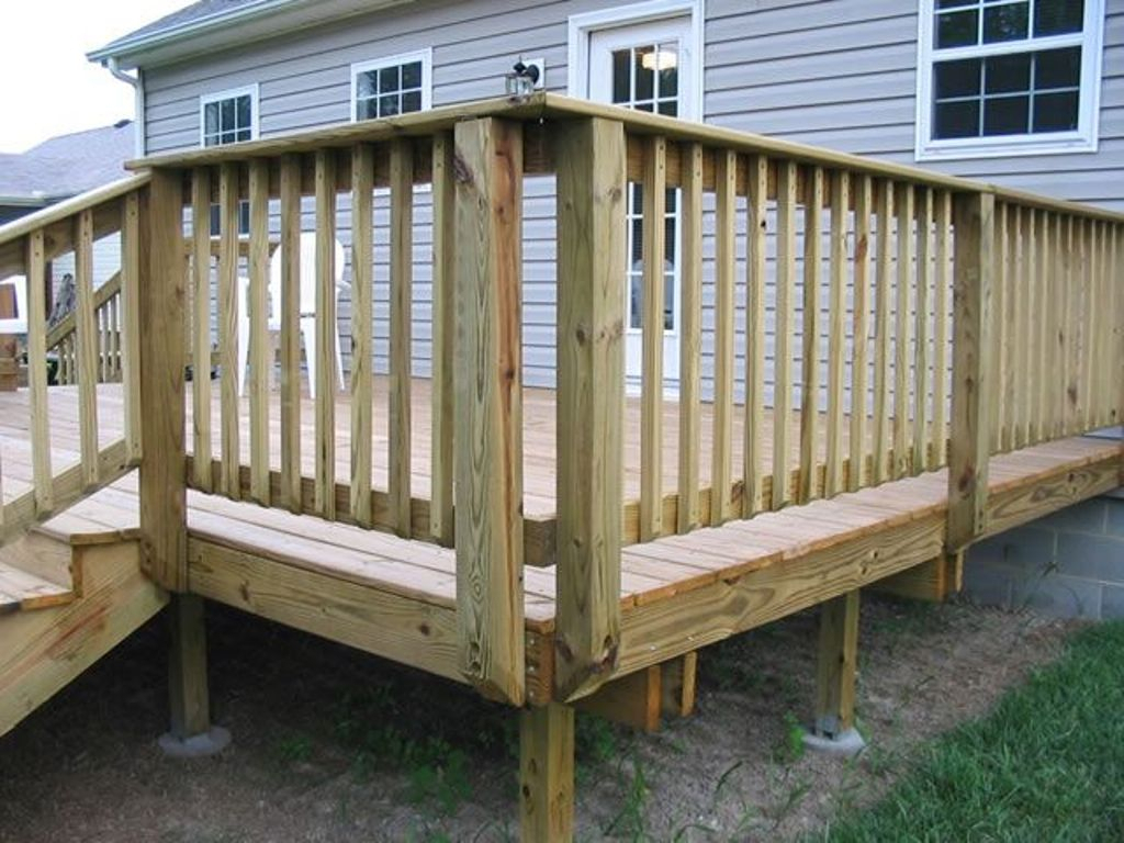 Deck Railing Posts Inside Or Outside And Deck Railing Posts Inside for proportions 1024 X 768