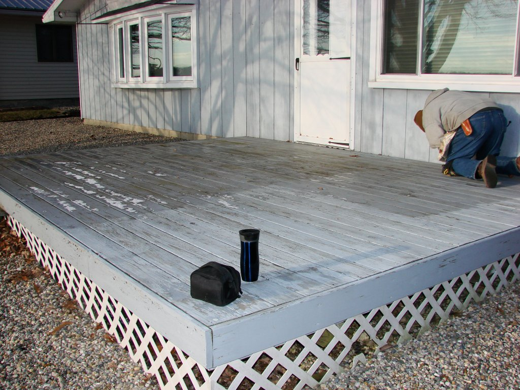 Deck Refurbish Ultradeck Composite Decking Hamilton Indiana intended for size 1024 X 768