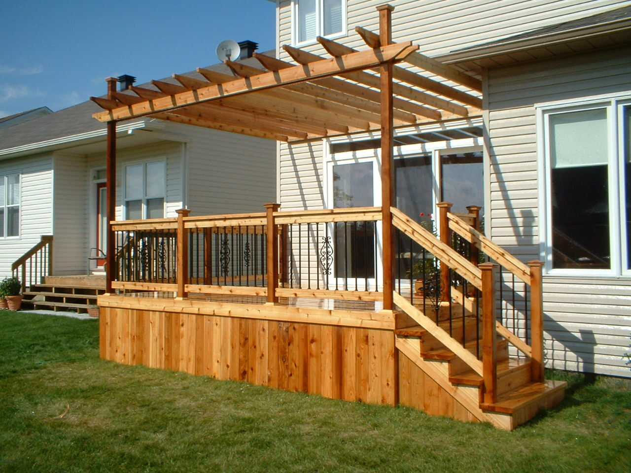 Deck Roof Ideas Pictures And Covered Deck Roof Styles Decks Ideas pertaining to proportions 1280 X 960