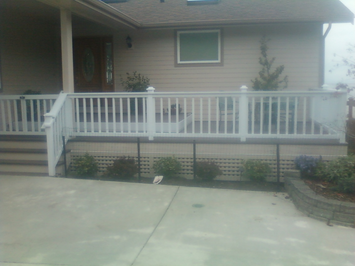 Deck Skirtingwhats Everyone Using Decks Fencing in sizing 1132 X 849