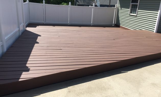 Deck Staining Project Chelmsford Ma 01824 Castle Complements in measurements 3264 X 2448