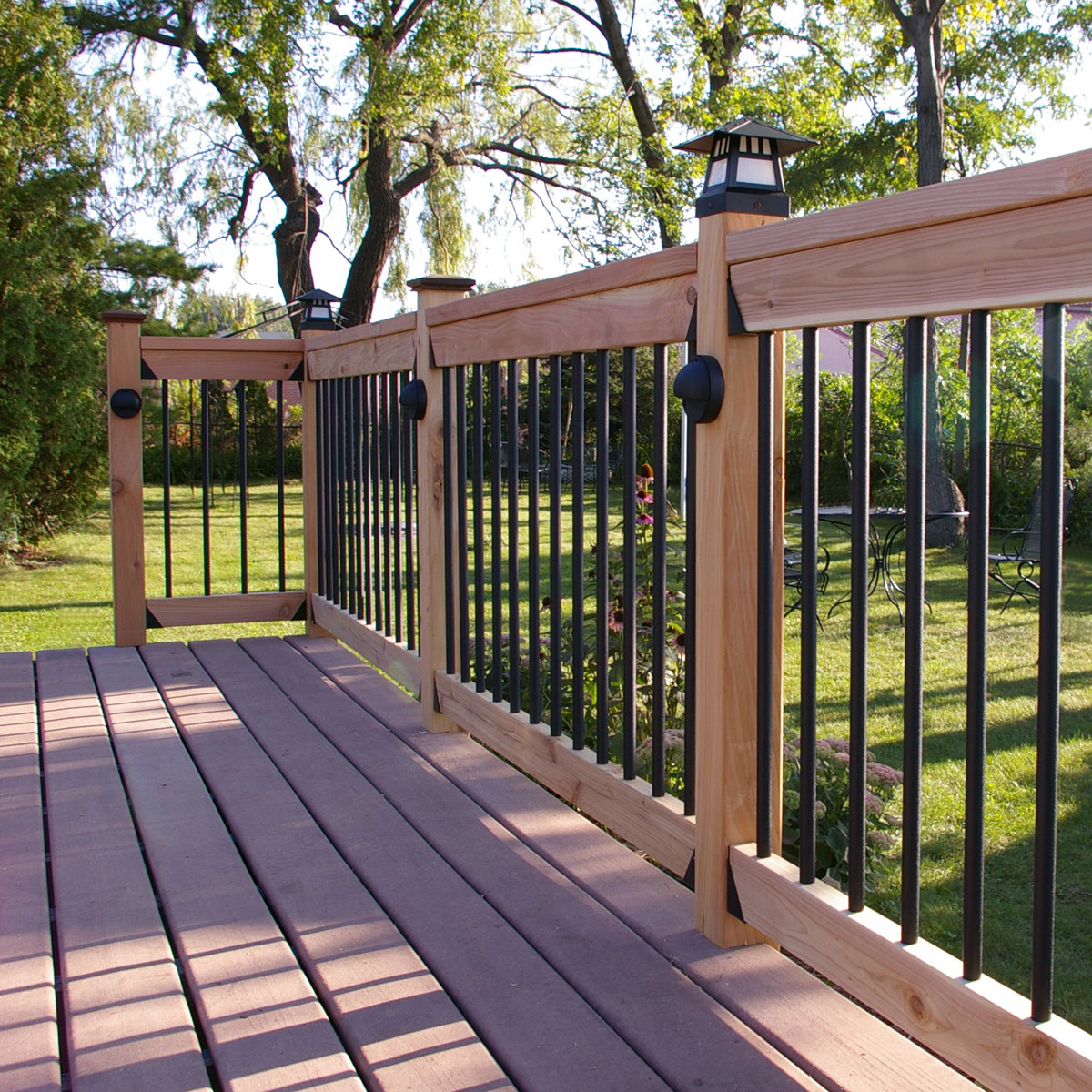 Deck Strong And Stunning Aluminum Deck Balusters For Your Deck for measurements 1200 X 1200