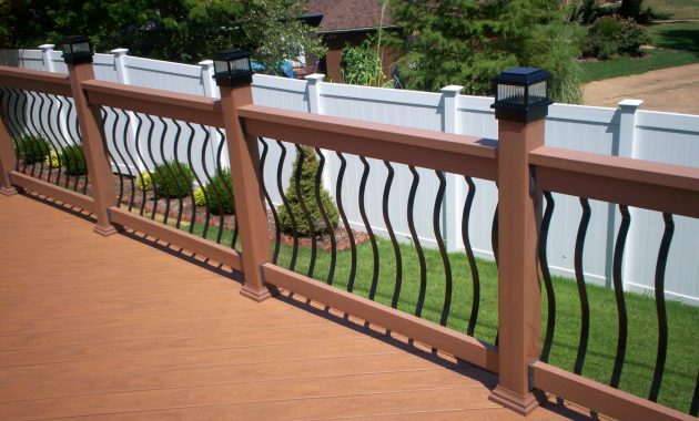 Deck Strong And Stunning Aluminum Deck Balusters For Your Deck with dimensions 2576 X 1932