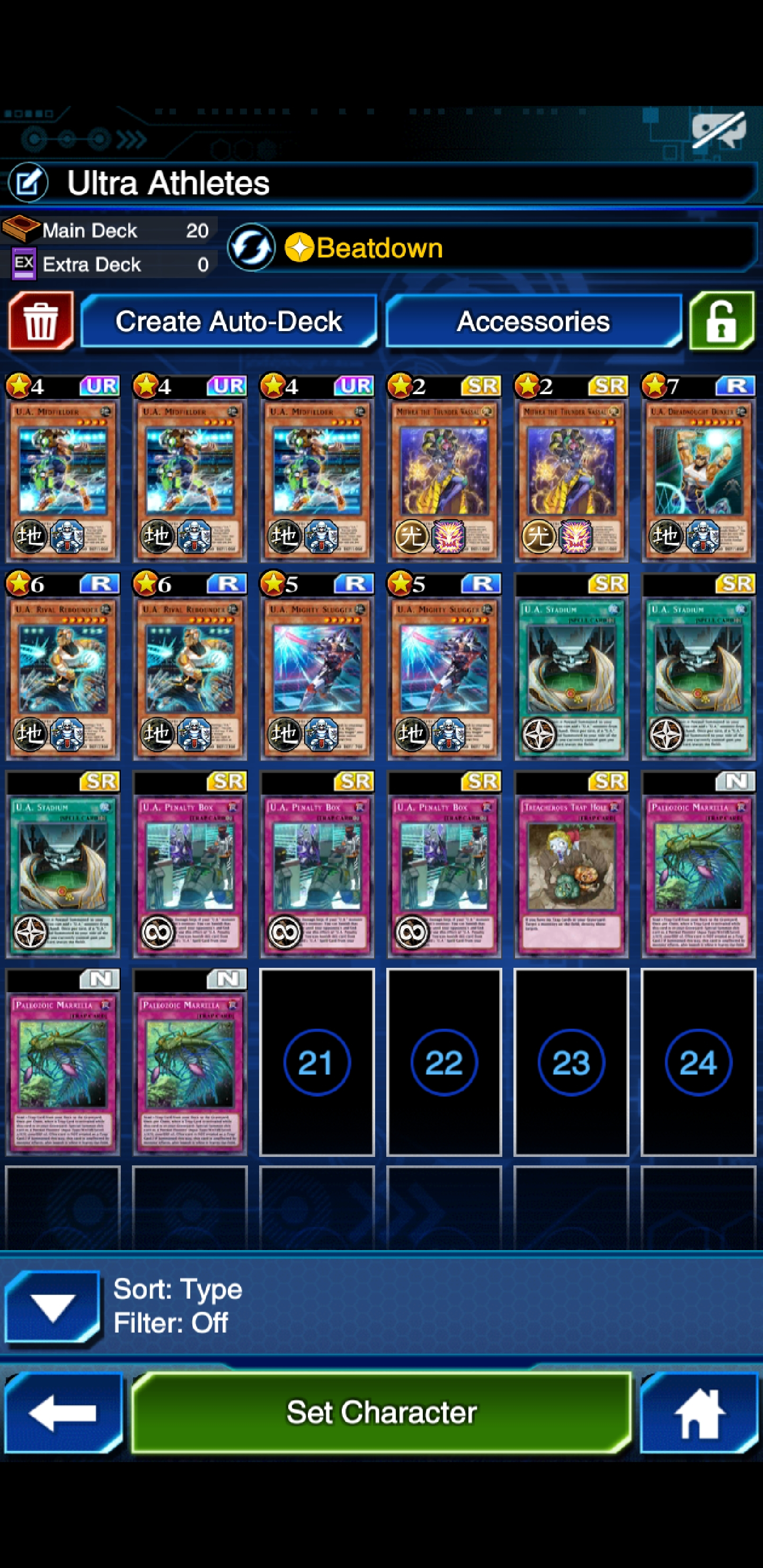 Deck The Most Ultra Of Athletes Ua Duellinks pertaining to measurements 1440 X 2960