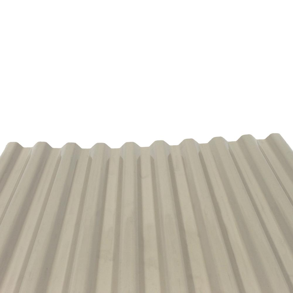 Deckdrain 10 Ft Pvc Roof Panel In Opaque Tan 10 Pack 1308t The intended for size 1000 X 1000