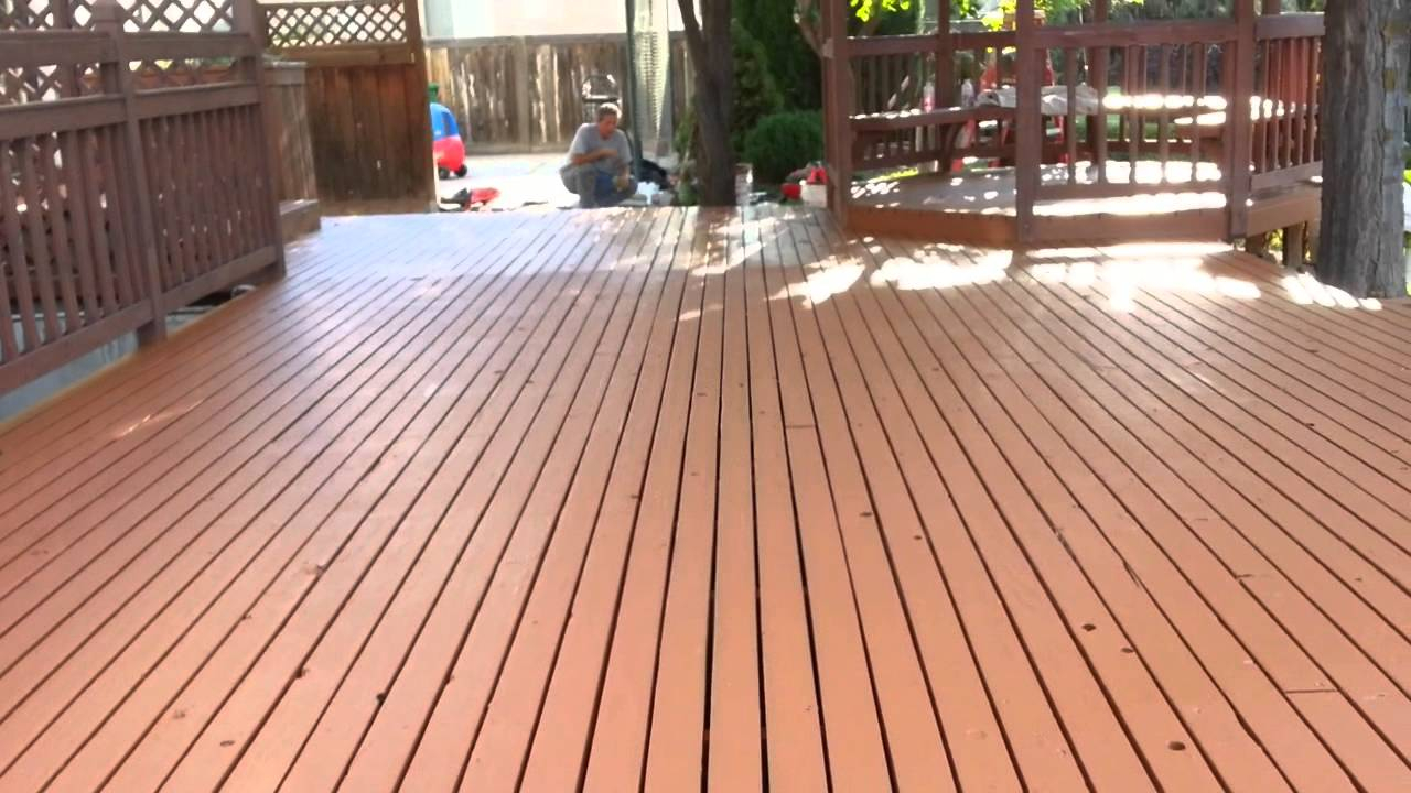 Decking Bring New Life To Old Wood With Behr Deckover Colors inside proportions 1280 X 720