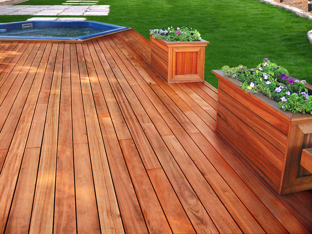 Decking Materials Tag Archive Brazilian Walnut throughout size 1024 X 768