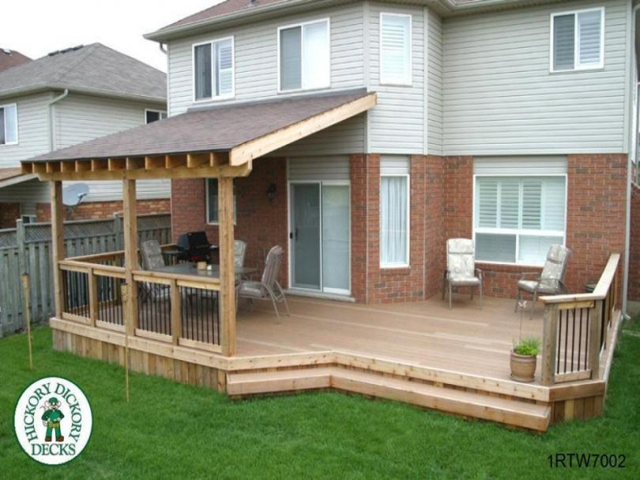 Decking Terrific Covered Deck Plans For Outdoor Design regarding size 1280 X 960