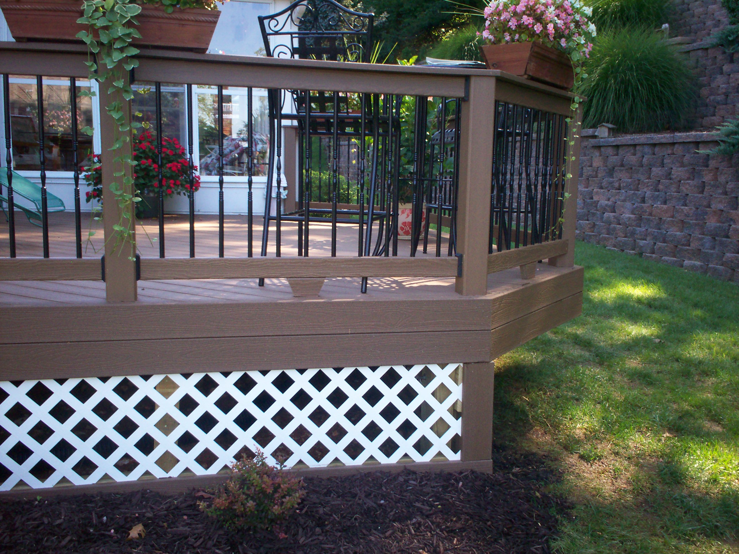 Decks Vinyl Deck Covering To Protect Your Deck And Beautifies Your with regard to sizing 2576 X 1932
