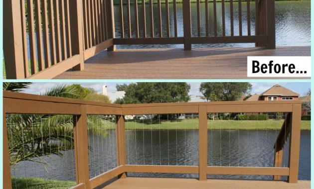 Decks With Vertical Wire For Railing Home Insta Rail New in proportions 900 X 900