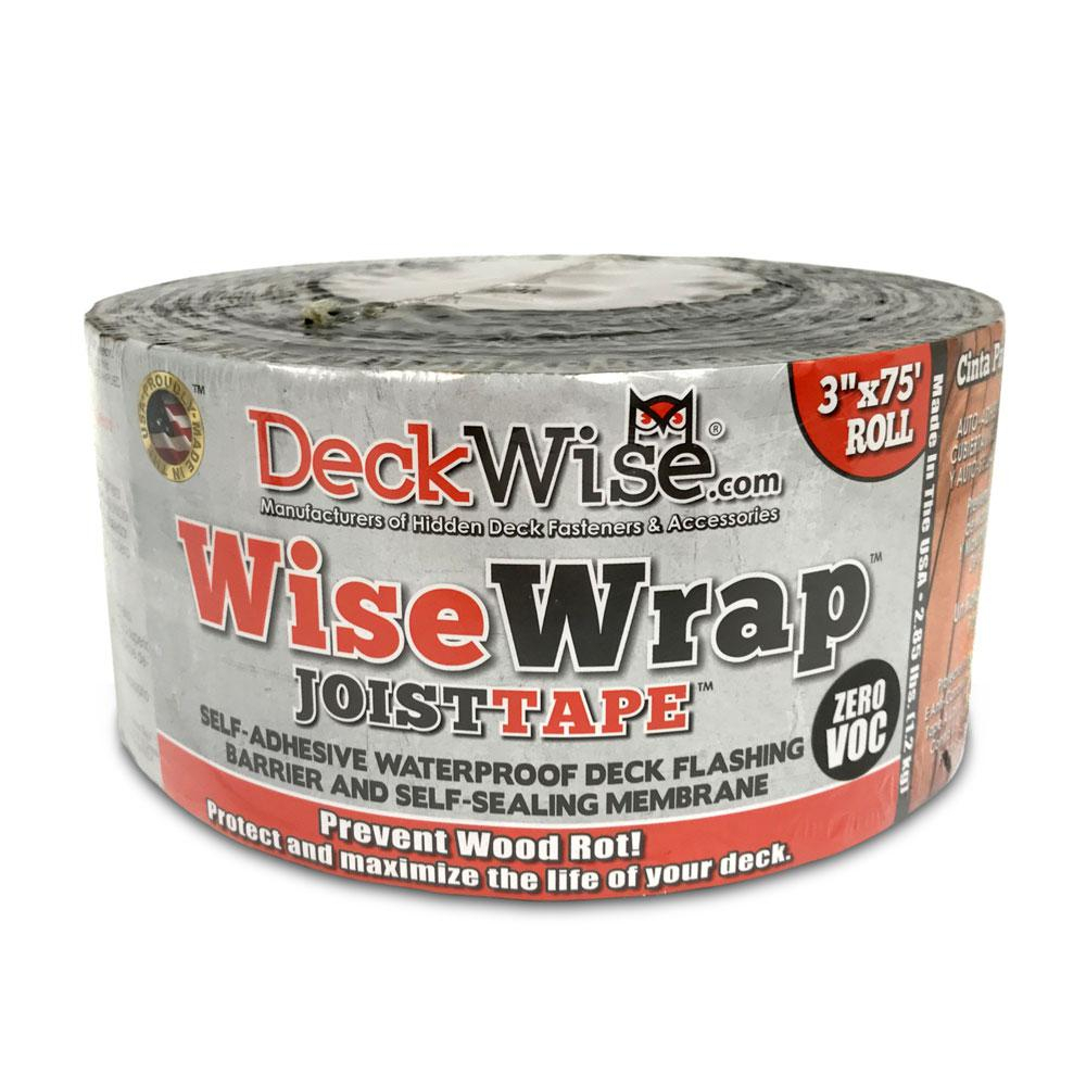 Deckwise Joisttape 3 In X 75 Ft Self Adhesive Joist Barrier Tape pertaining to sizing 1000 X 1000