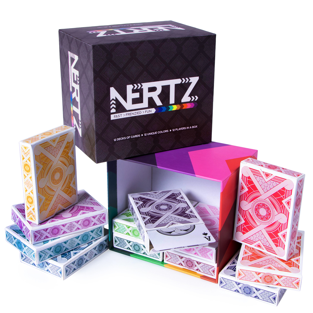 Details About Nertz The Fast Frenzied Fun Card Game 12 Decks Of Bulk Playing Cards throughout size 1000 X 1000