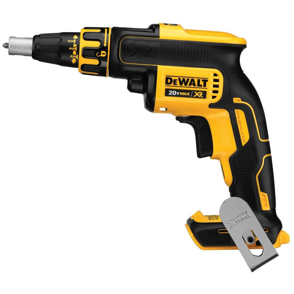 Dewalt 20 Volt Max Xr Lithium Ion Cordless Brushless Drywall Screw with size 1000 X 1000