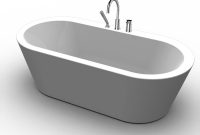 Dexter 71 In Acrylic Freestanding Flatbottom Non Whirlpool Bathtub throughout size 1000 X 1000