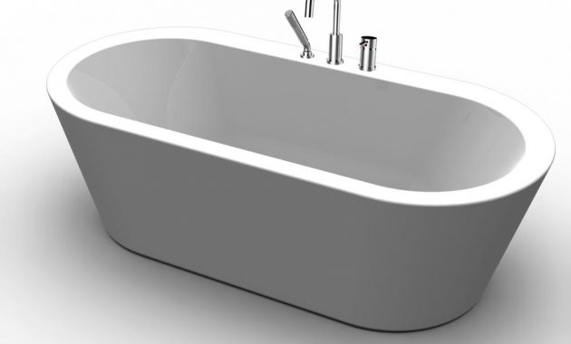 Dexter 71 In Acrylic Freestanding Flatbottom Non Whirlpool Bathtub throughout size 1000 X 1000