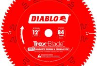 Diablo 12 In X 84 Tooth Trexcomposite Material Cutting Saw Blade with regard to dimensions 1000 X 1000