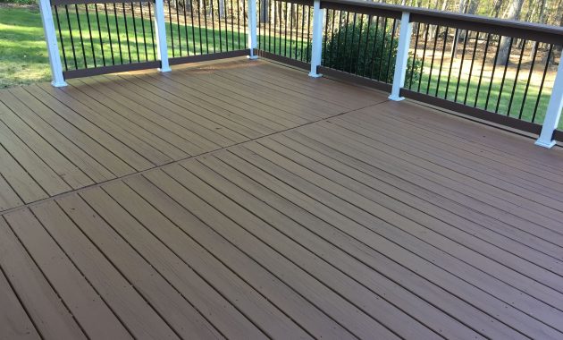 Did The Deck Today And Love The Double Shade Deck Paint Colors Behr inside size 3264 X 2448