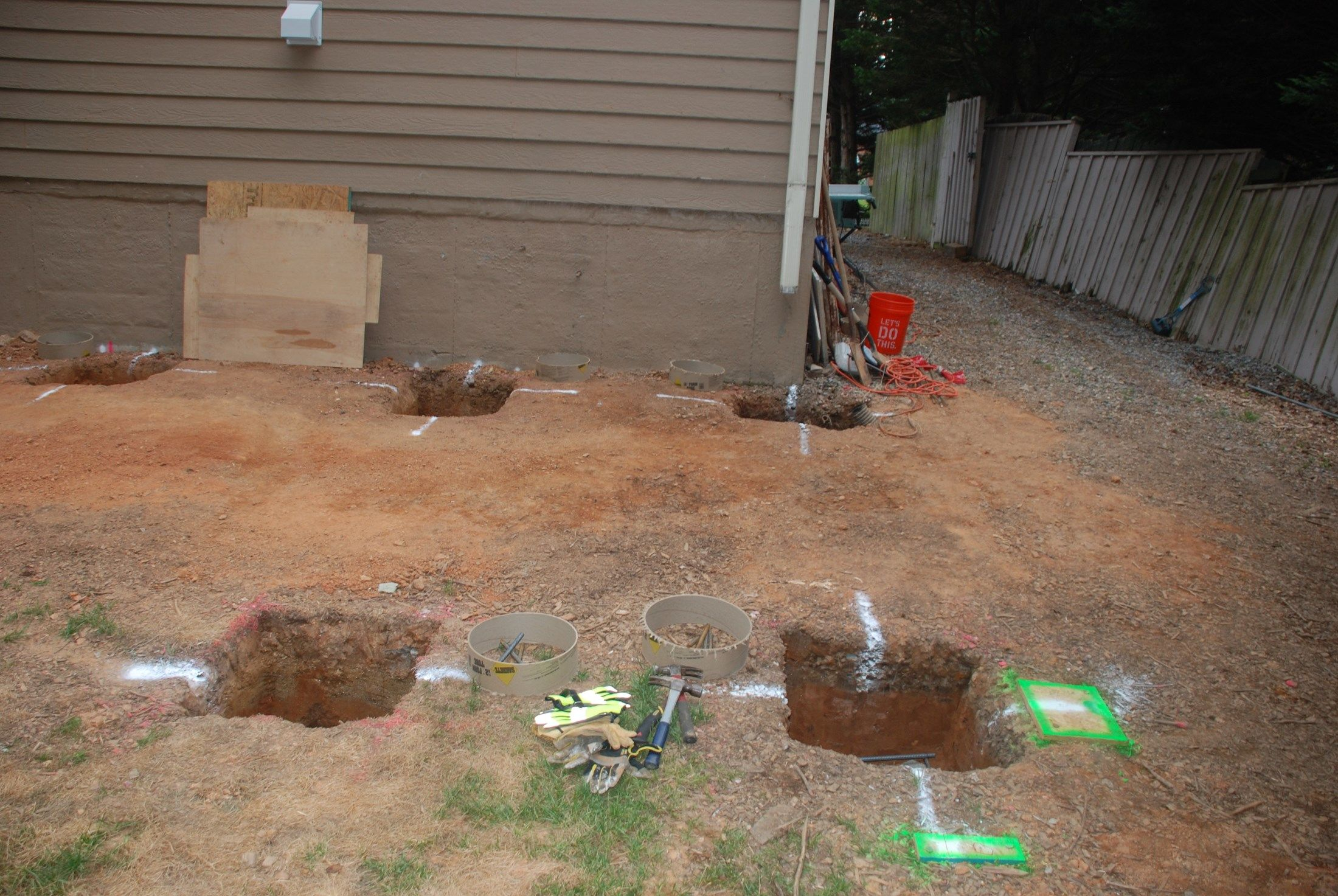 Digging Deck Footings Decks inside sizing 2200 X 1473