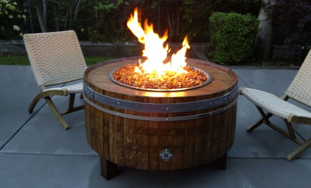 Diy Fire Pit Kit Exterior Unique Wine Barrel Propane Fire Pits For regarding dimensions 4128 X 3096