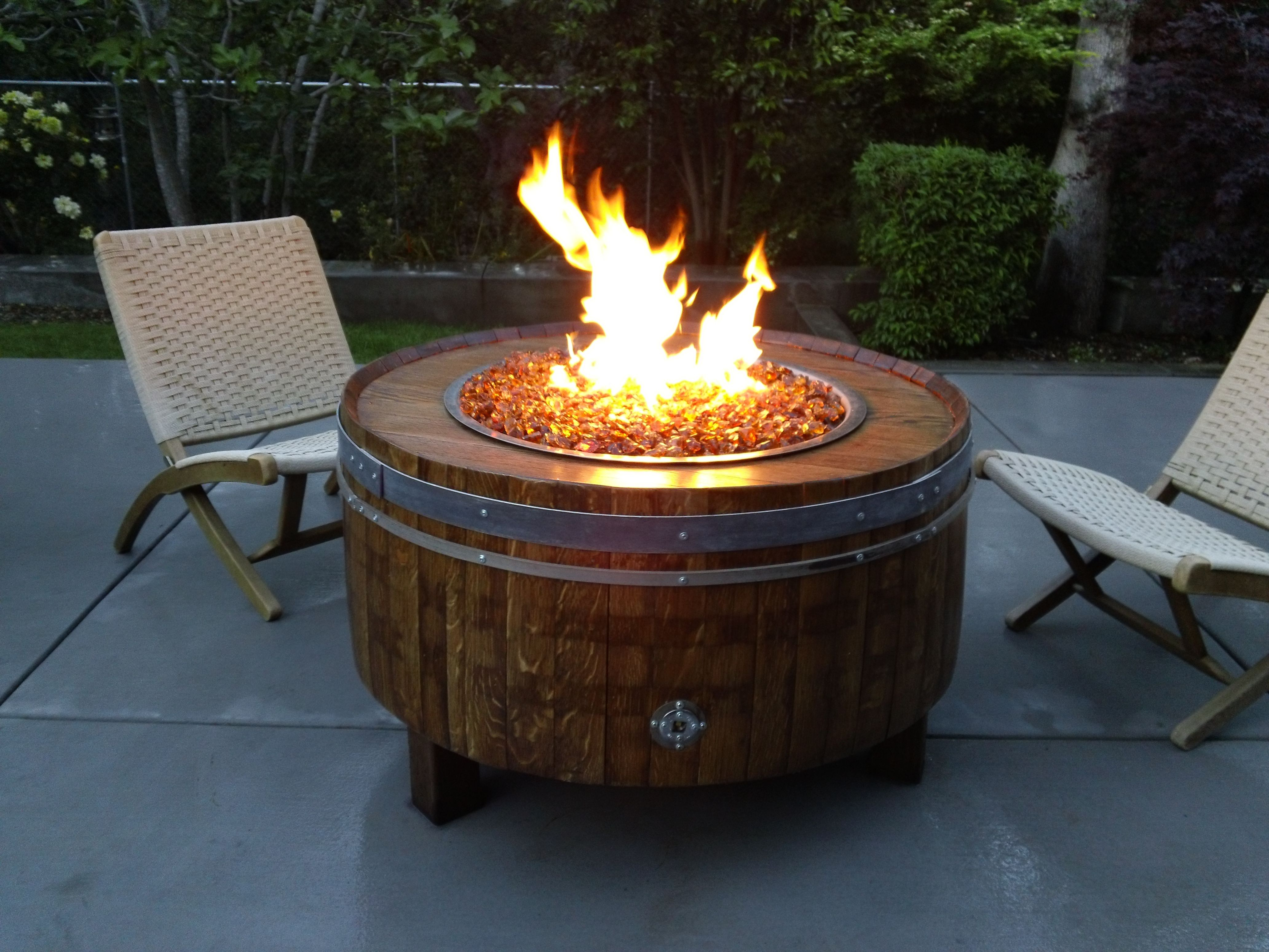 Diy Fire Pit Kit Exterior Unique Wine Barrel Propane Fire Pits For regarding dimensions 4128 X 3096