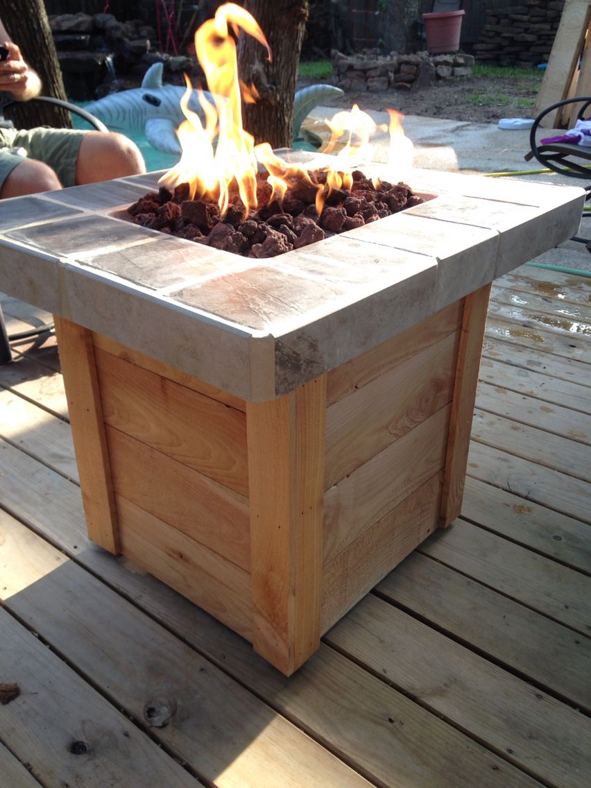 Diy Propane Fire Pit My Weekend Projects Diy Propane Fire Pit intended for measurements 852 X 1136