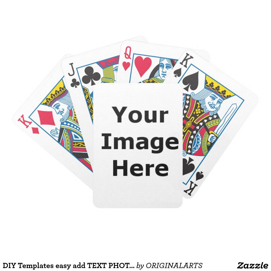 Diy Templates Easy Add Text Photo Bulk Pricing Bicycle Playing Cards with regard to sizing 1104 X 1104