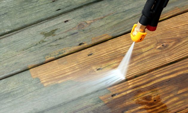 Do You Need To Power Wash Your Deck Before Staining Sk Remodeling inside proportions 3587 X 2562