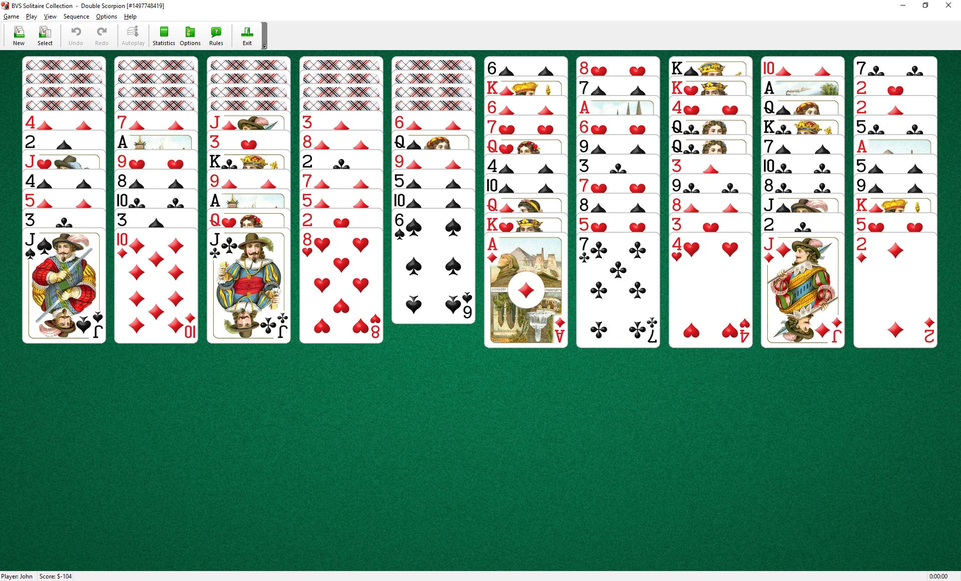 scorpion solitaire strategy