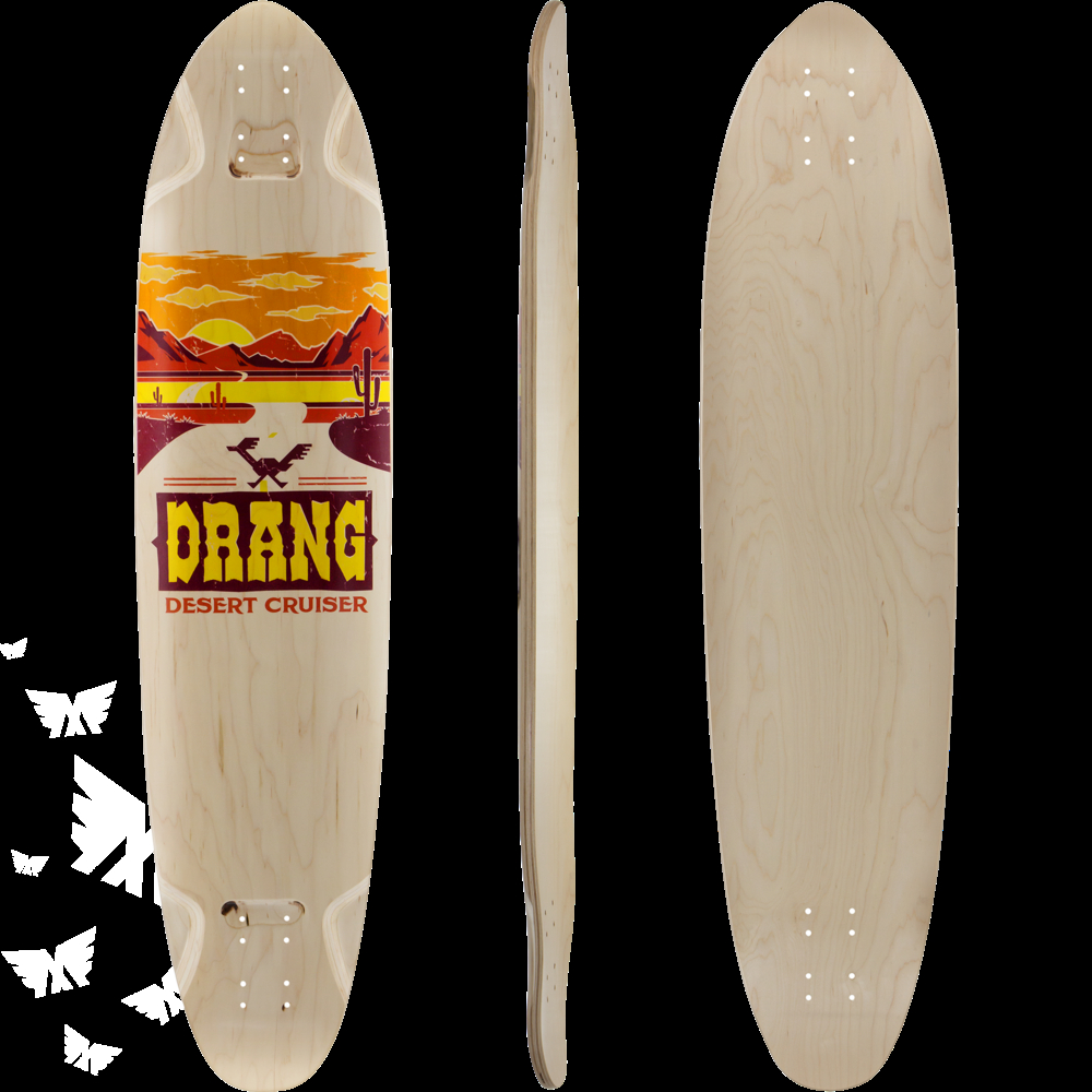 Drang Desert Cruiser 41 Longboard Skateboard Deck W Grip within proportions 1000 X 1000