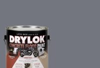 Drylok 1 Gal Gull Latex Concrete Floor Paint Products Painted throughout measurements 1000 X 1000