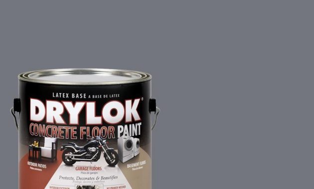 Drylok 1 Gal Gull Latex Concrete Floor Paint Products Painted throughout measurements 1000 X 1000