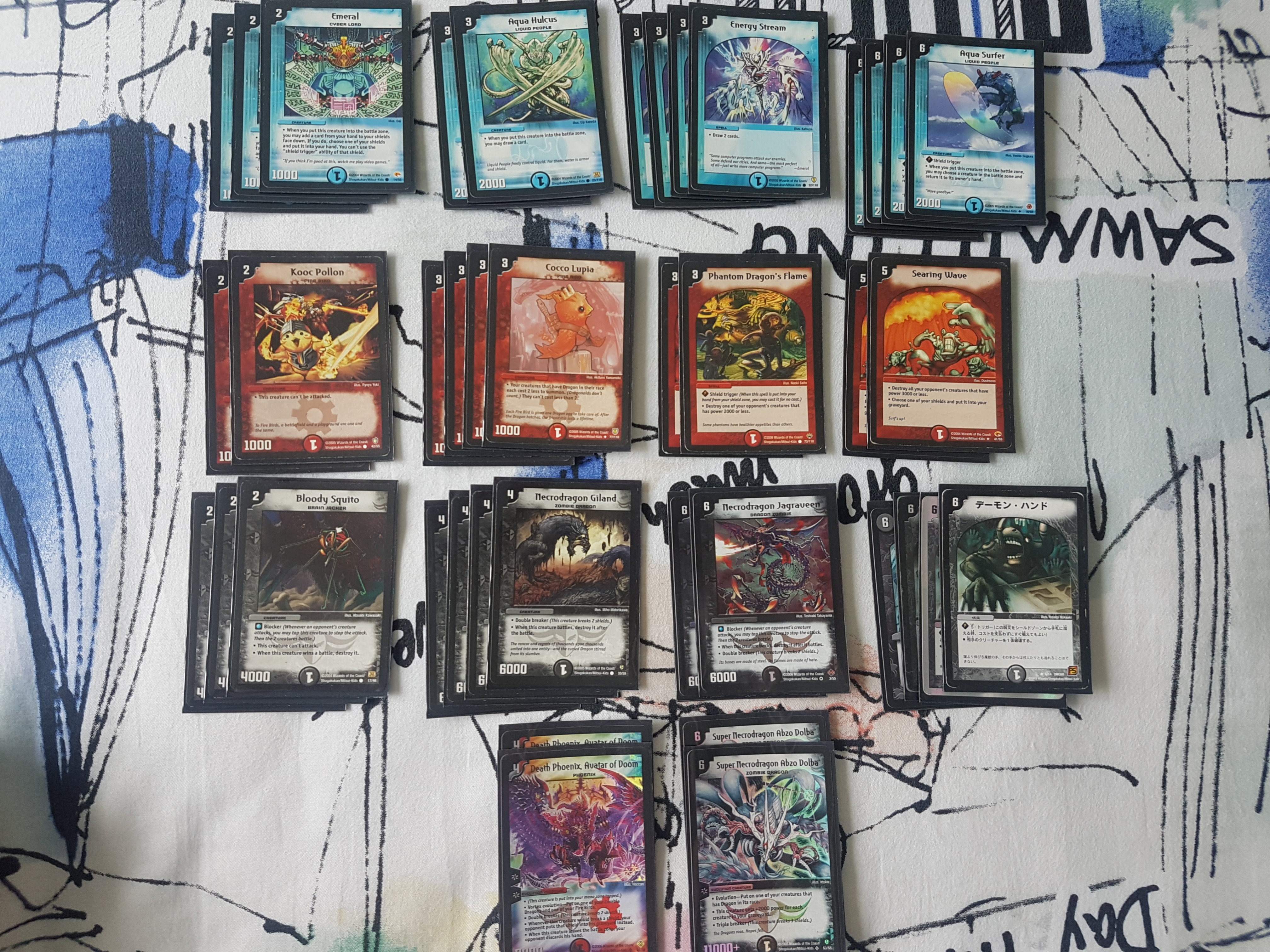 Duel Masters Death Phoenix Deck Toys Games Board Games Cards for size 4032 X 3024