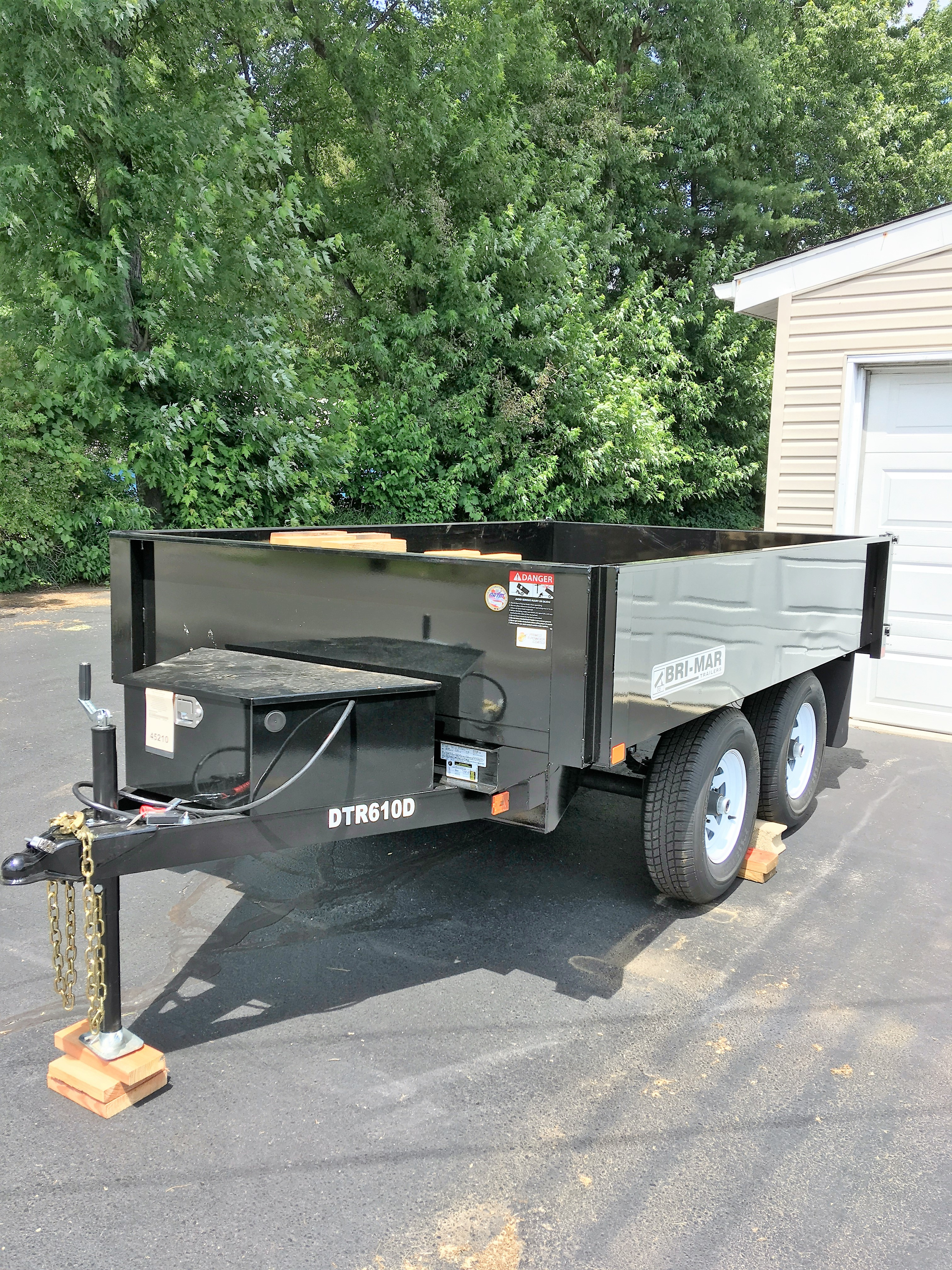 Dump Trailer Deck Over New Bri Mar 6x10 10000 Gvw Tailgate pertaining to dimensions 3024 X 4032