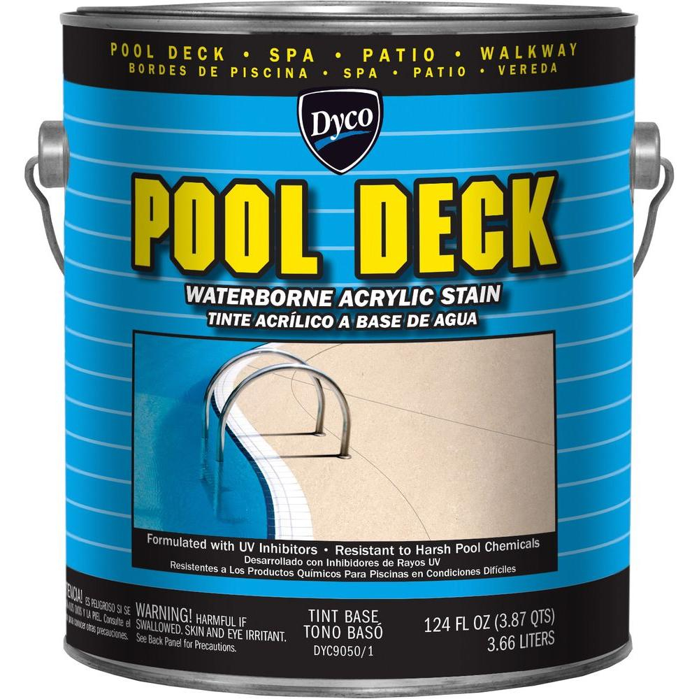 Dyco Paints Pool Deck 1 Gal 9050 Tint Base Low Sheen Waterborne with size 1000 X 1000