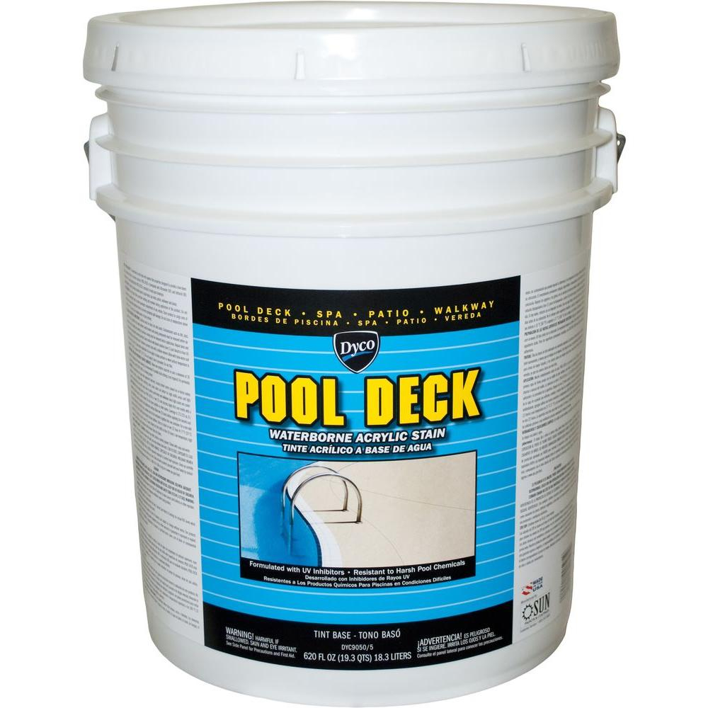 Dyco Paints Pool Deck 5 Gal 9050 Tint Base Low Sheen Waterborne with dimensions 1000 X 1000