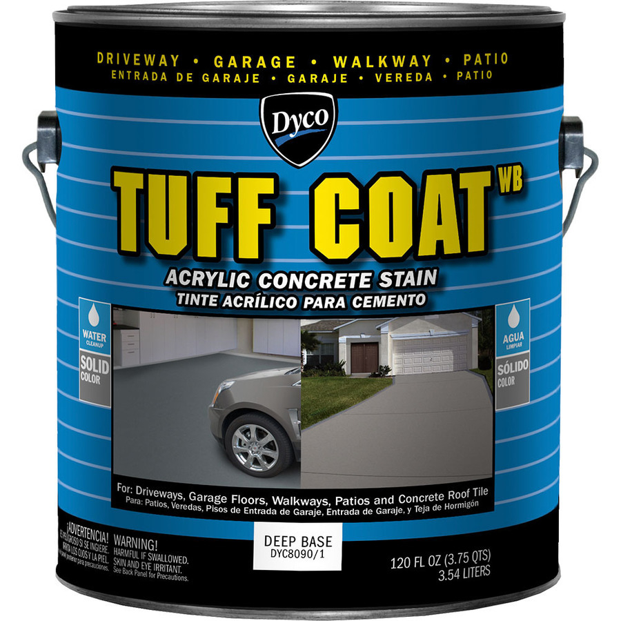 Dyco Paints Tuff Coat Tintable Deep Base Solid Concrete Stain 120 Fl inside measurements 900 X 900