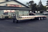 E 24 Aluminum Flatbed Trailer in measurements 1280 X 720