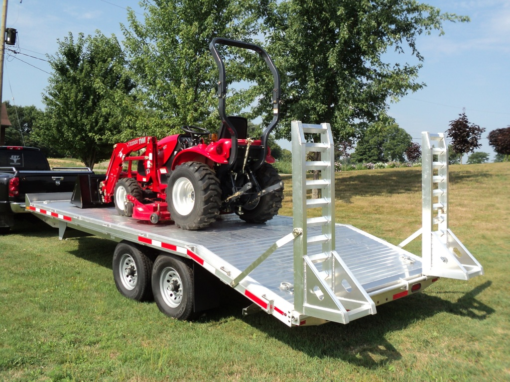 E Deck Over Equipment Trailer throughout size 1024 X 768