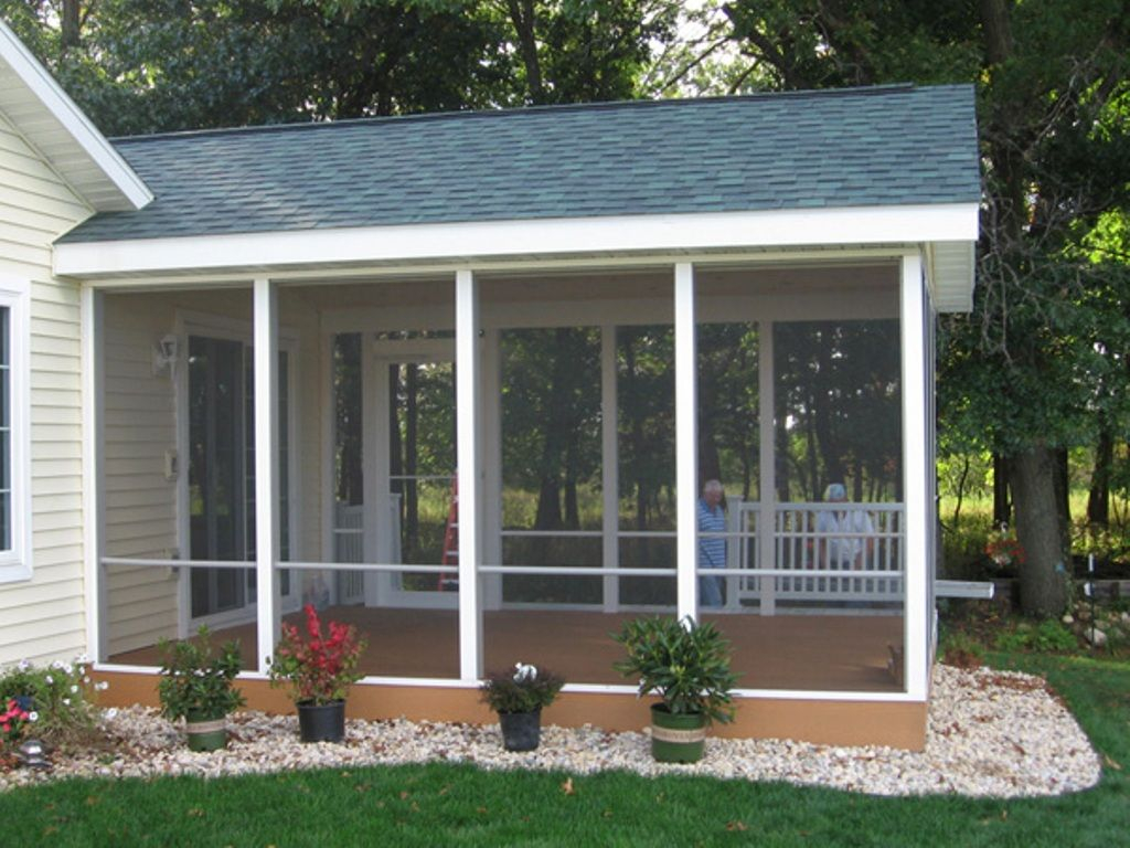 Easy Screened In Porch Ideas And Photos Porch Designs Screened in measurements 1024 X 768