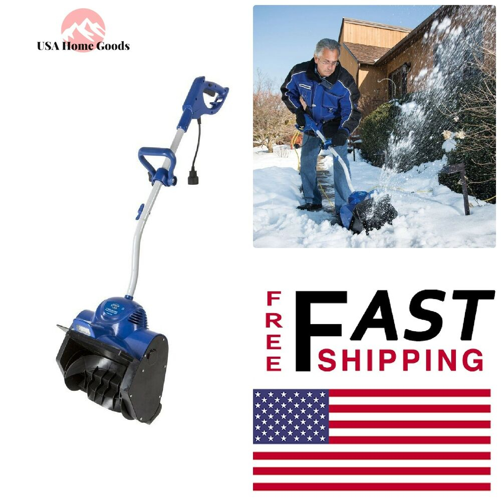 Electric Snow Blower Shovel With Led Light 11 In 10 Amp Adjustable inside dimensions 1000 X 1000