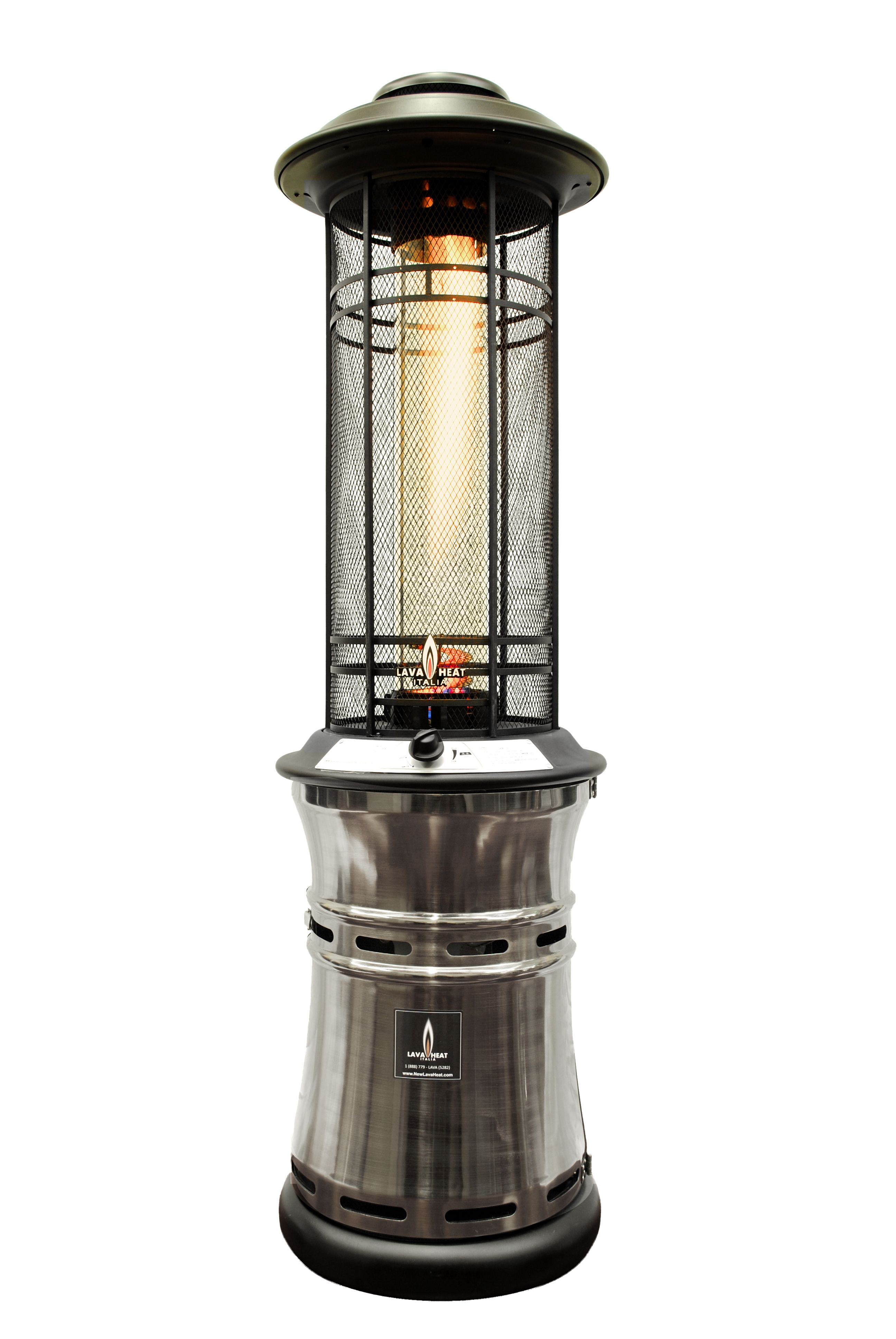 Ember Alto Natural Gas Patio Heater Copper Outdoor Heaters for proportions 2592 X 3872