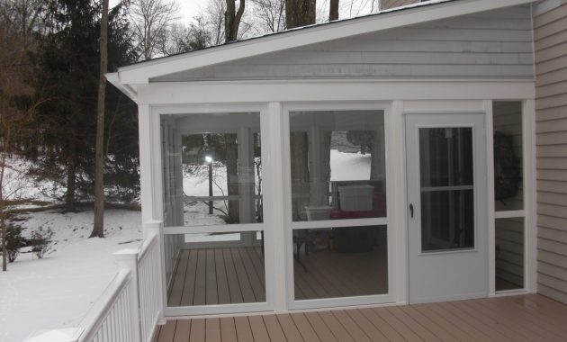 Enclose Your Screen Porch Porch Decks Porches Enclosed Porches regarding sizing 2304 X 1728