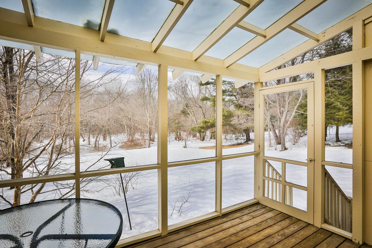 Enclosed Sun Porch With Plexiglass Roof And Screened Walls Truly inside size 1200 X 800